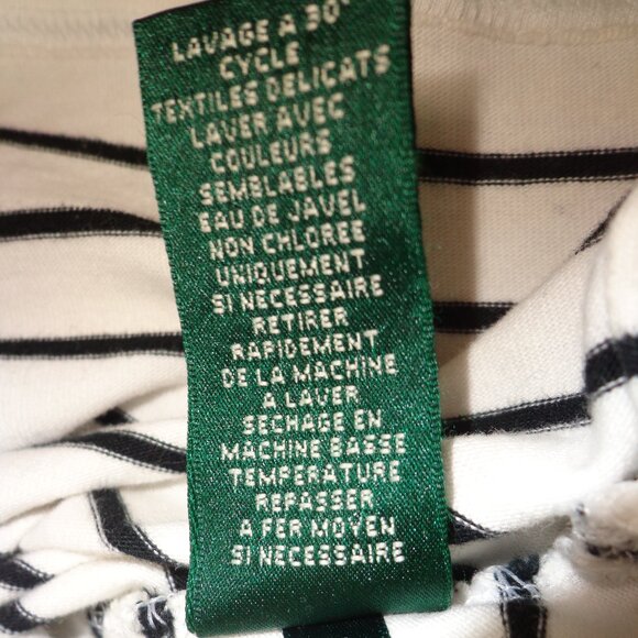 LAUREN RALPH LAUREN Sleeveless Striped Dress PXS Nautical Ties - Picture 9 of 10